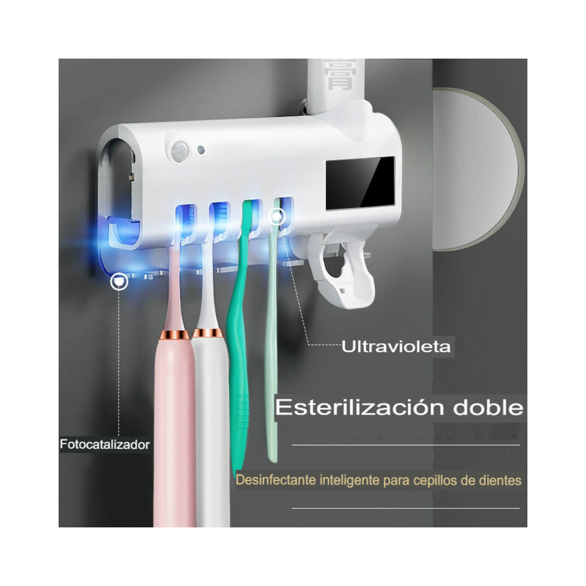 Desinfectante De Dientes Uv Inteligente
