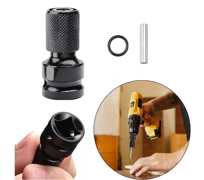 Adaptador De Impacto De 1/2 A Punta 1/4