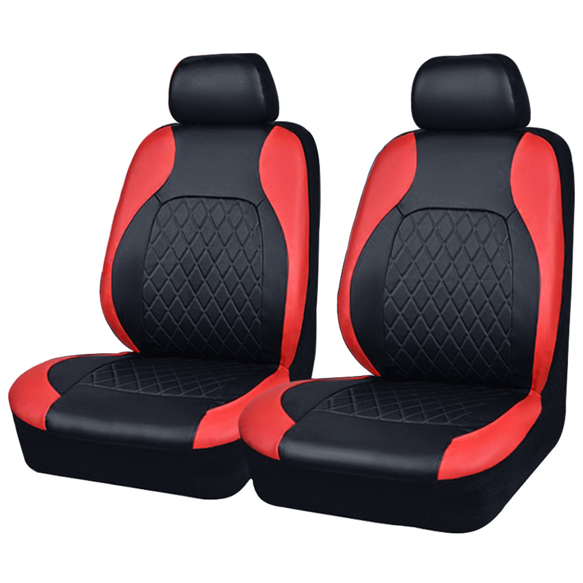 Funda cubre asiento instalada en auto ecocuero