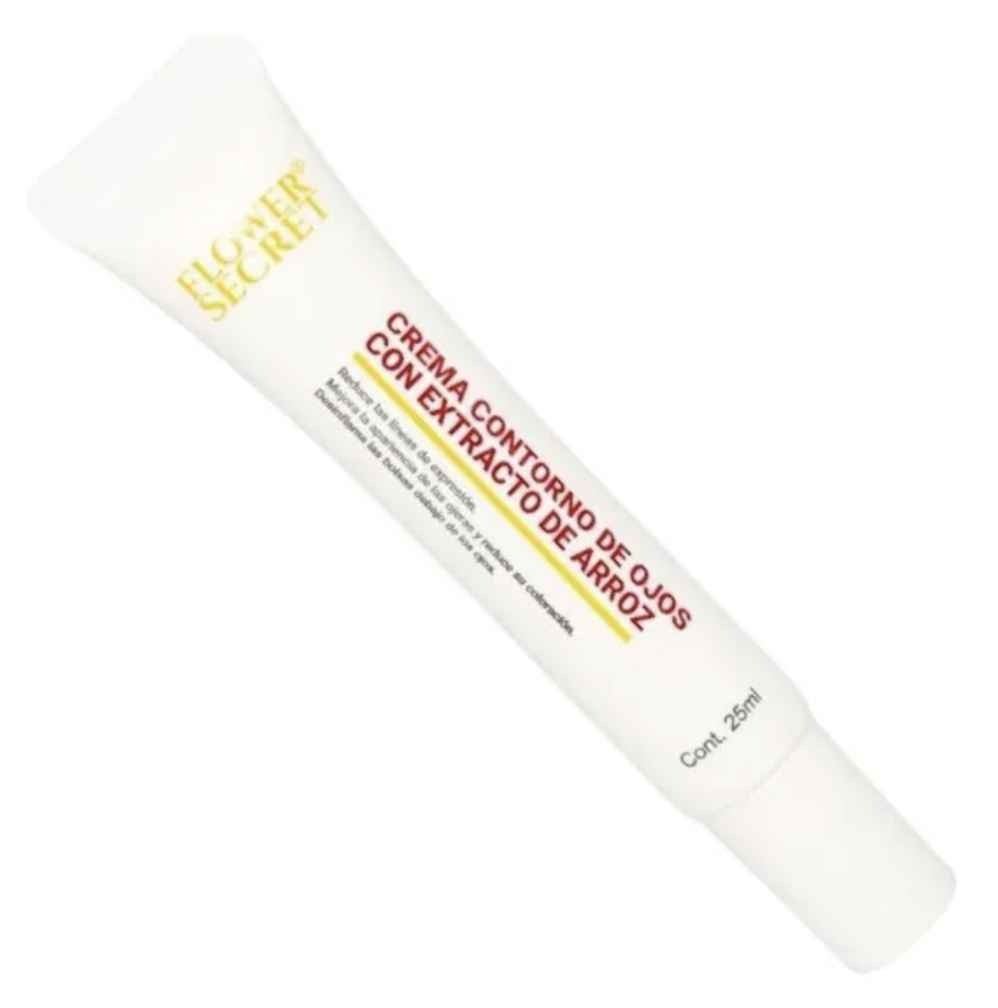 Contorno de ojos de arroz