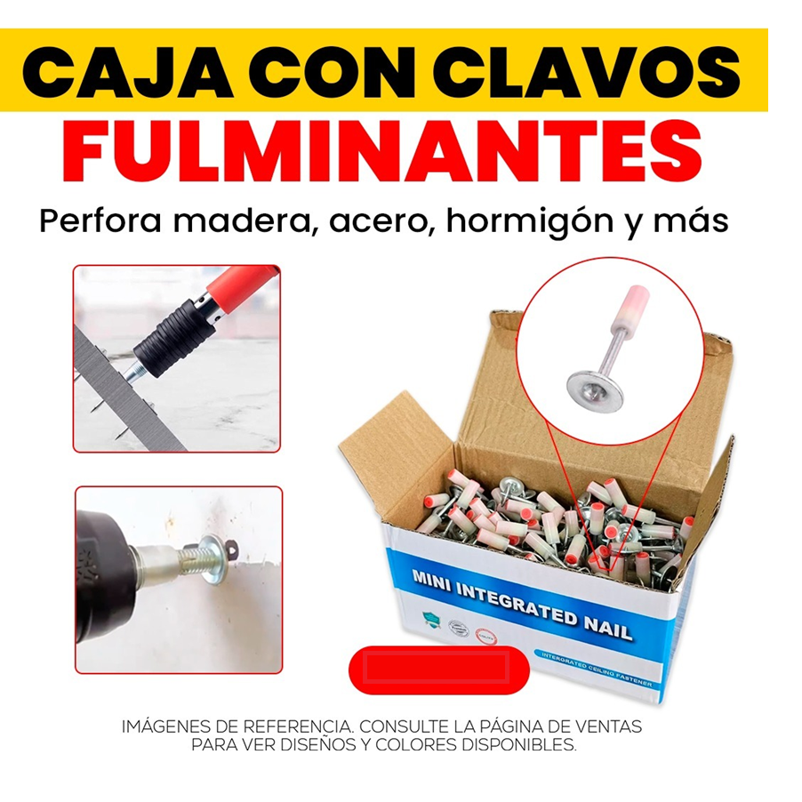 M - CLAVOS PARA PISTOLA DE IMPACTO - FUL