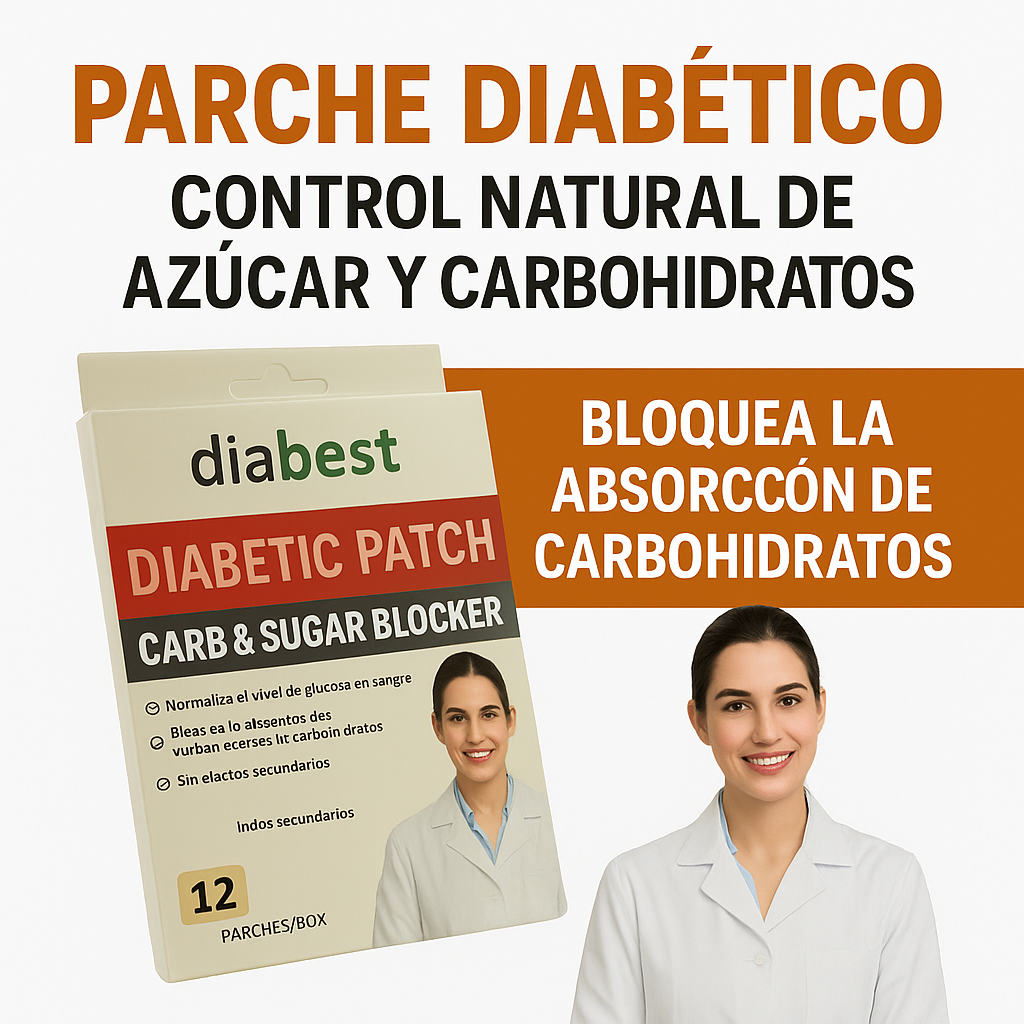 M - Parches anti Azucar - Diabetes
