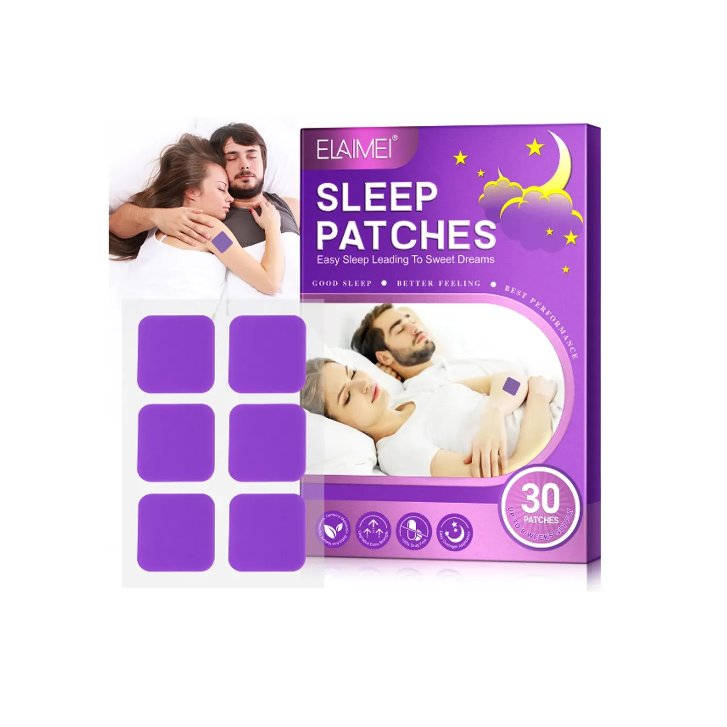 30 und Parches para dormir relajante