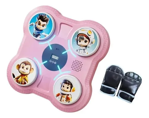 MAQUINA BOXEO PARA NIÑAS (ROSADO)