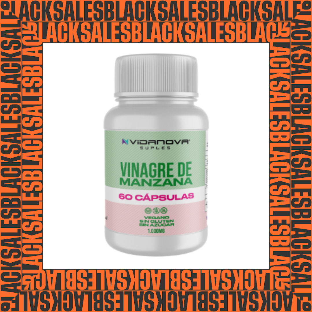 VINAGRE DE MANZANA 60CAPS