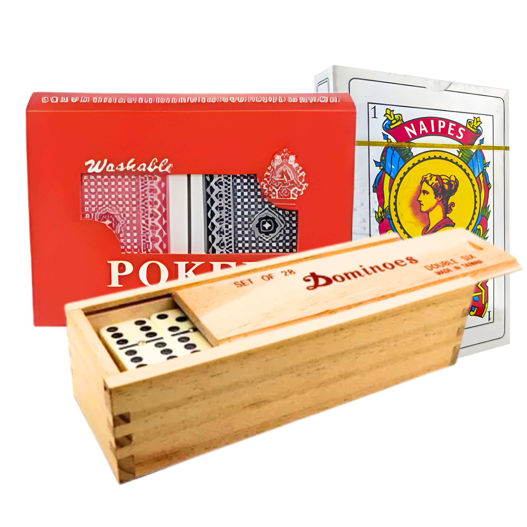 Domino Naipe ingles Naipe Español Pack