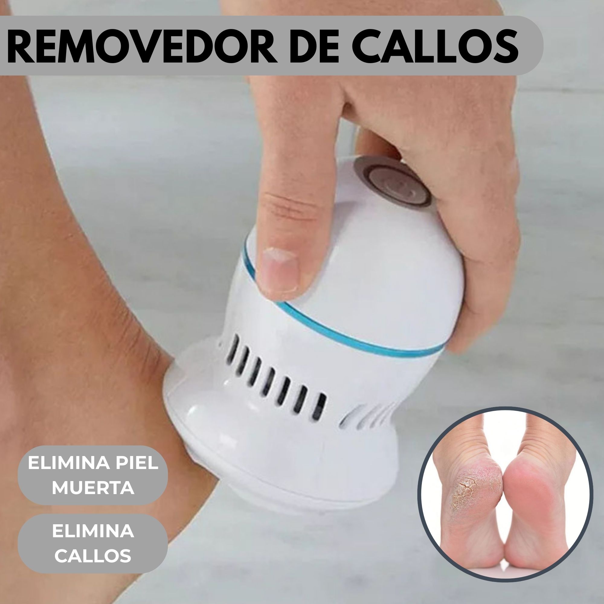 Lima eléctrica para pies