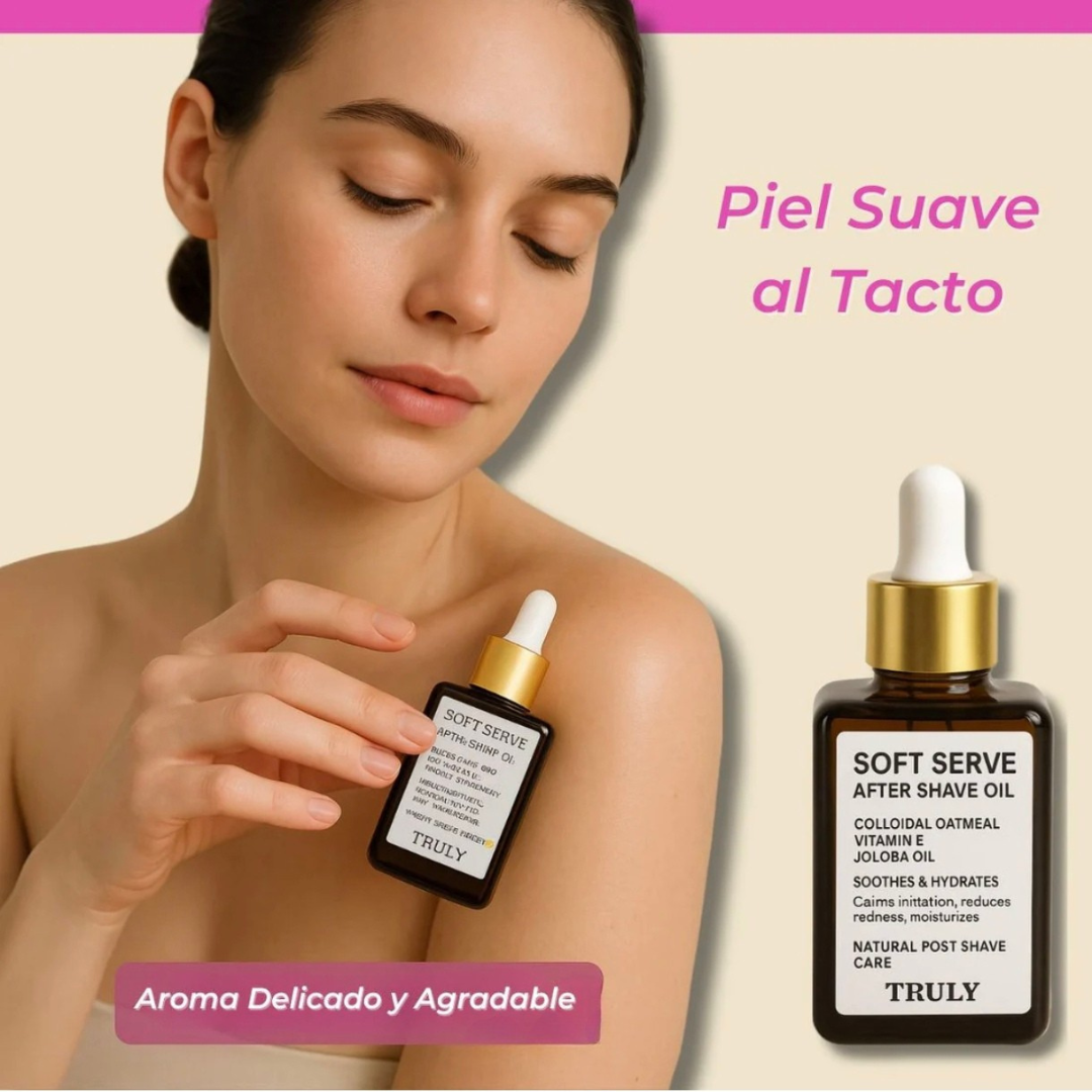 Aceite TRULY Piel Suave Post + CAJA