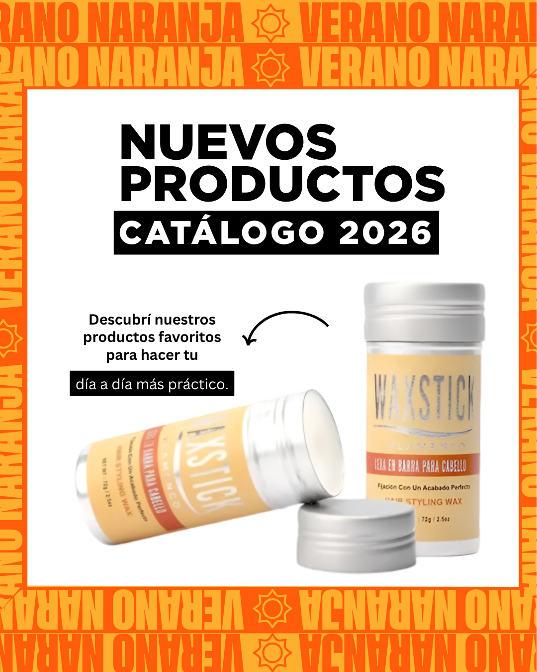 CERA EN BARRA PARA CABELLO Verano