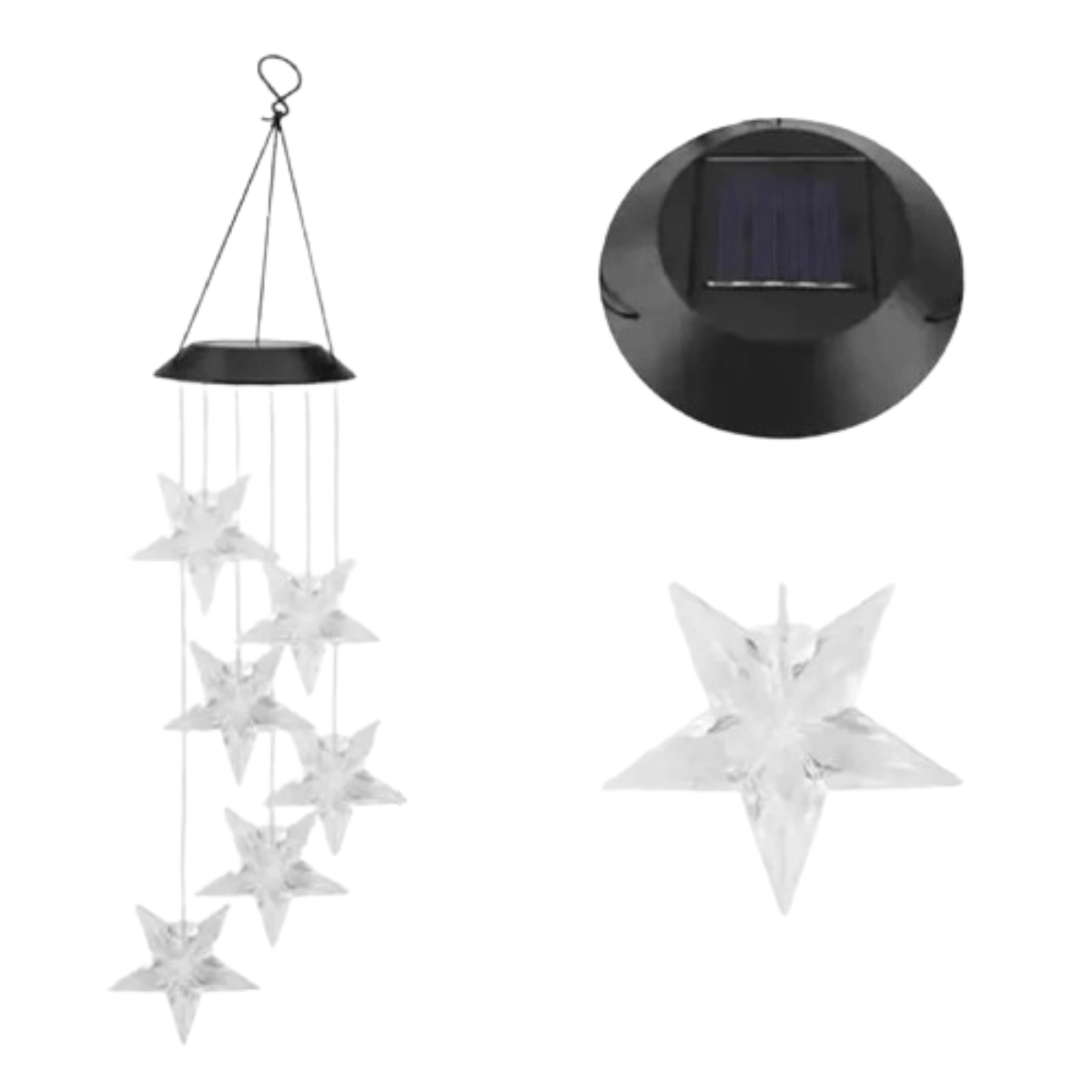 Campanillas de Viento de estrellas