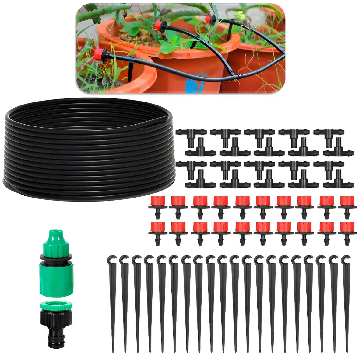 Oferta Kit de Riego por Goteo 20Metros