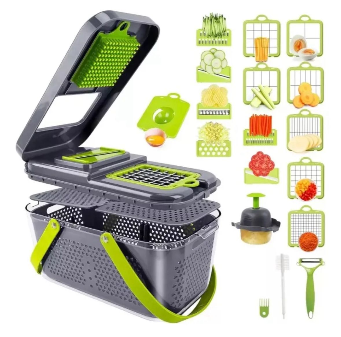 Picador De Verduras Y Frutas Multifuncui
