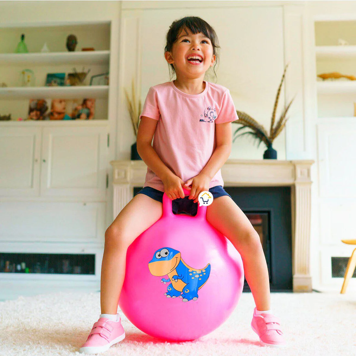 Pelota Saltarina Infantil De Goma 55 Cm