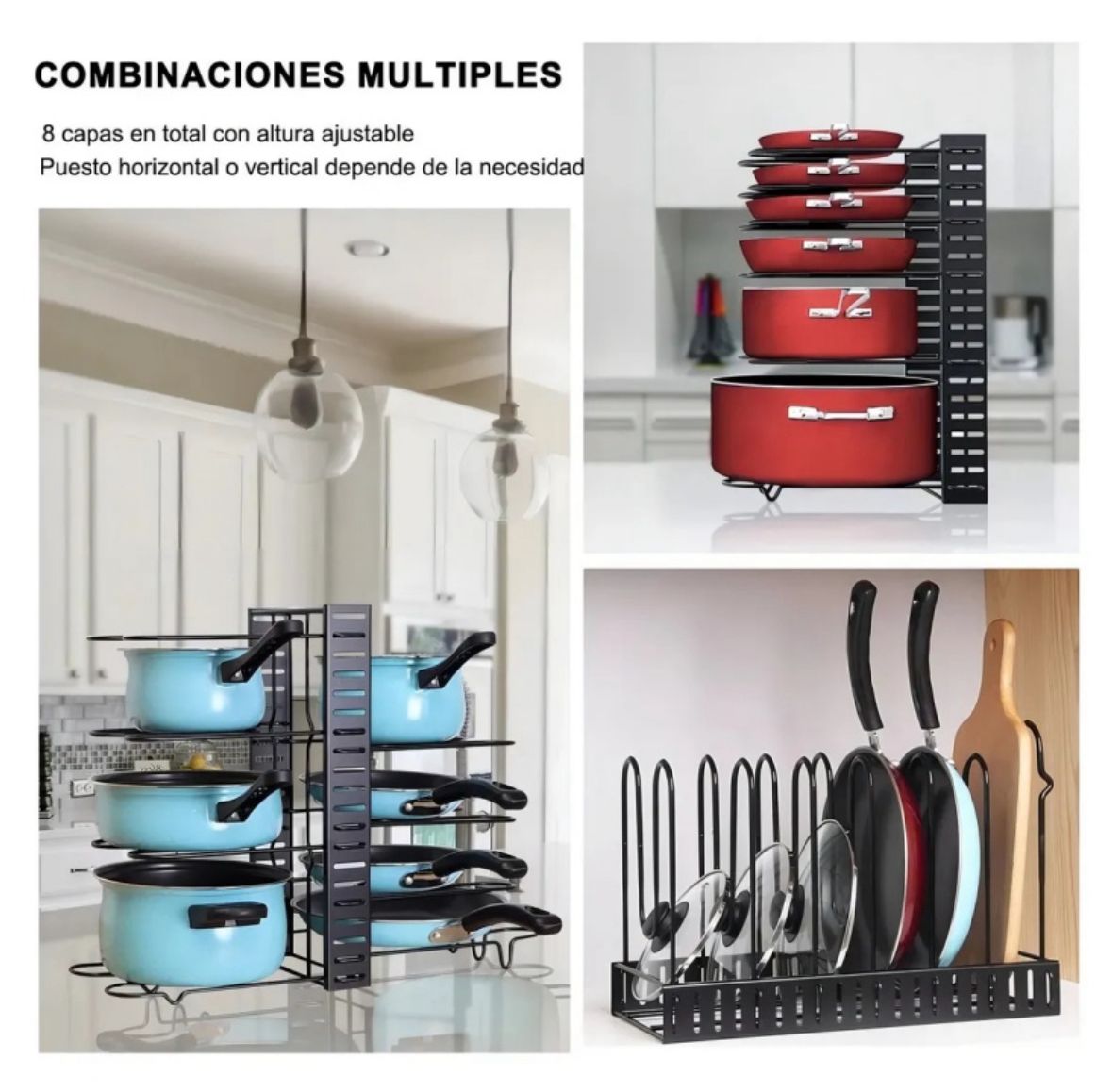Un organizador que se adapta al mueble que ya tienes
