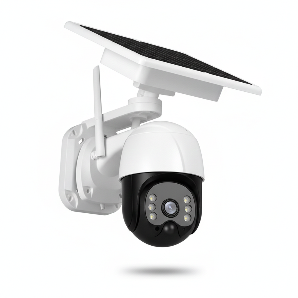 Cámara Seguridad Solar WiFi PTZ MCASA