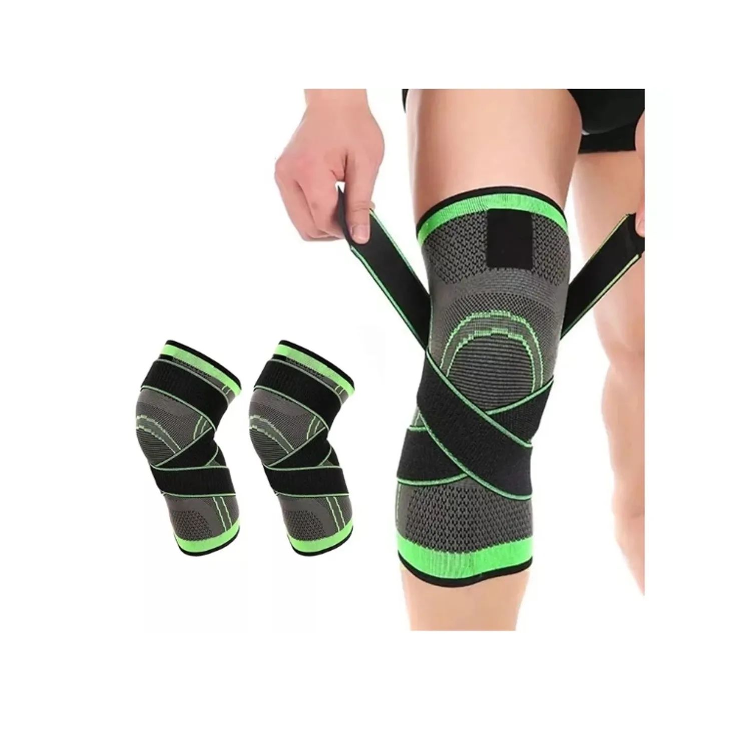 Rodillera Deportiva Ajustable x2pcs