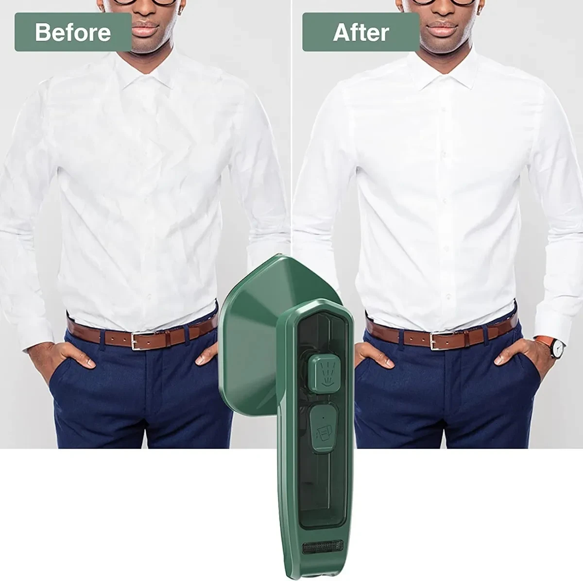 Miniatura 3 de Mini Plancha A Vapor De Ropa Portatil