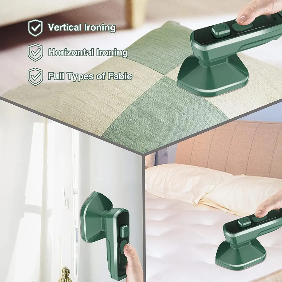 Mini Plancha A Vapor De Ropa Portatil