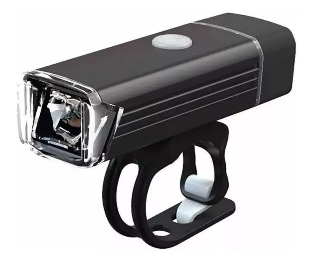 Luz Linterna Recargable Usb Para Bicicle