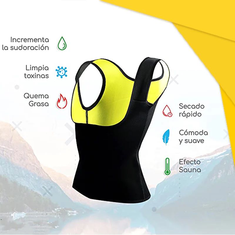 Camisilla lisa Dama neopreno