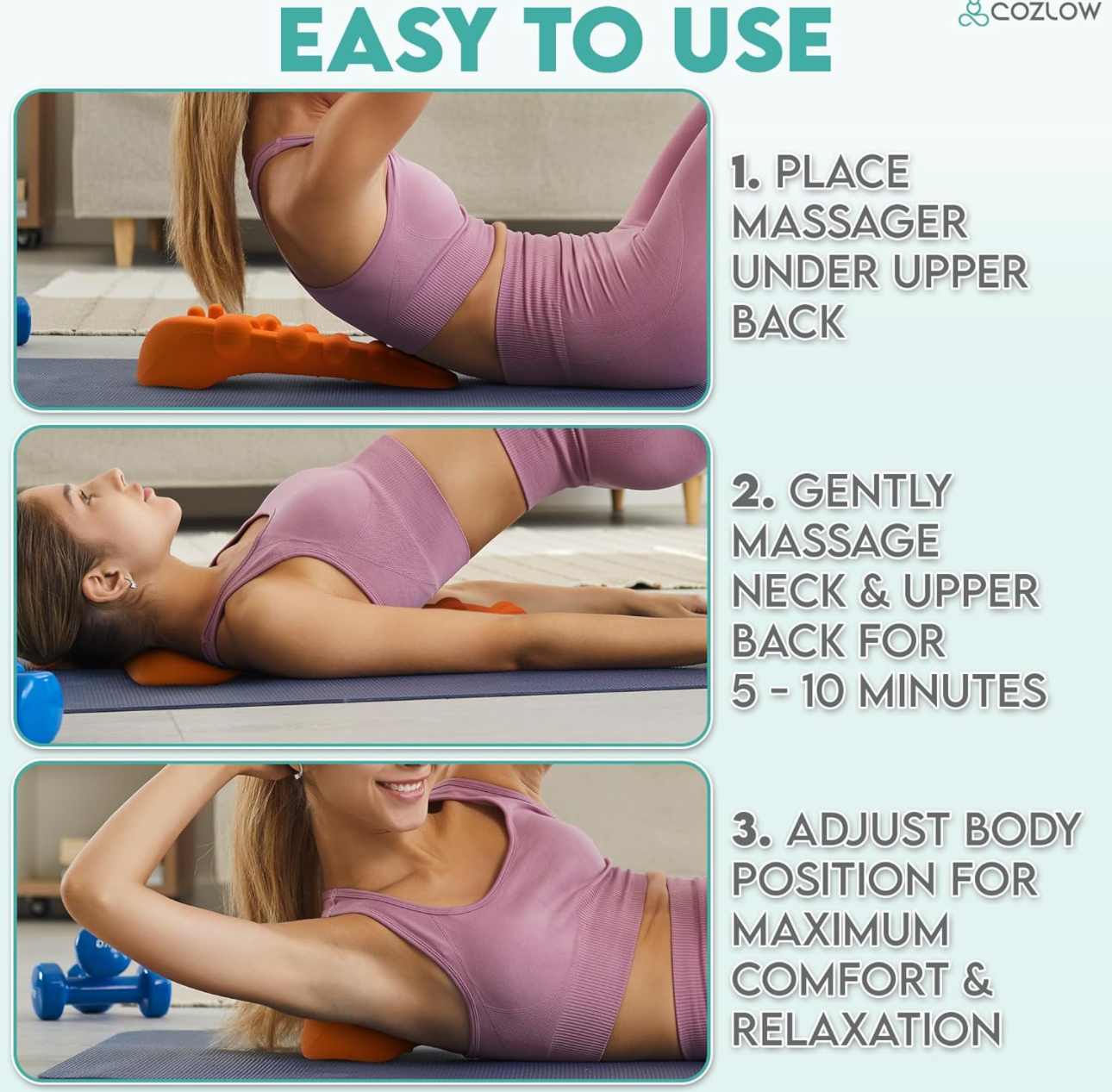 Miniatura 5 de Masajeador trapecio almohada