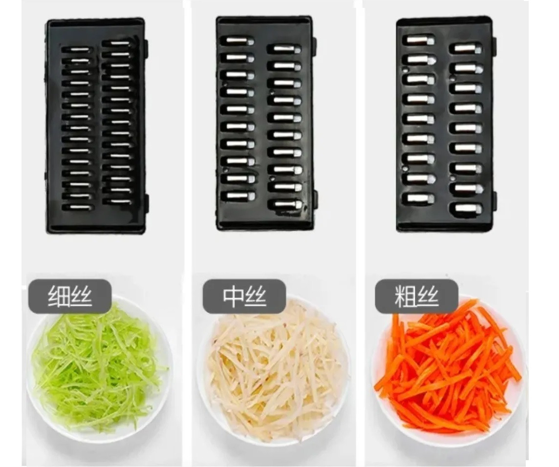 Miniatura 3 de Rallador/cortador Verduras Multifunción