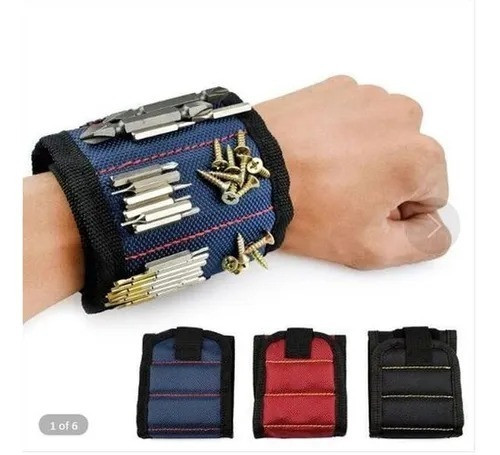 Miniatura 1 de Pulsera Magnetica Iman Herramientas