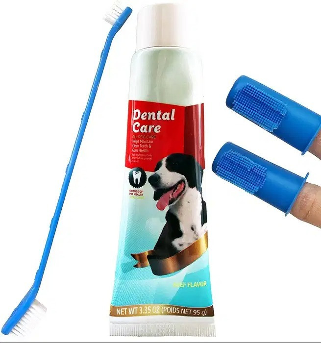 Miniatura 2 de Crema Dental Con Sabor A Carne + 3 Kit C