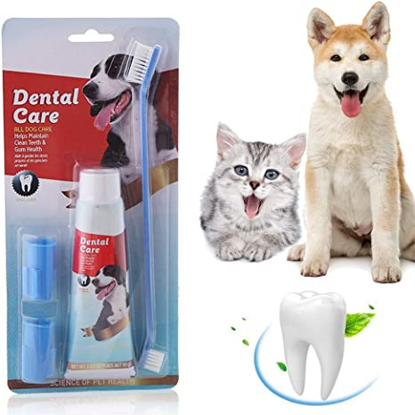 Crema Dental Con Sabor A Carne + 3 Kit C