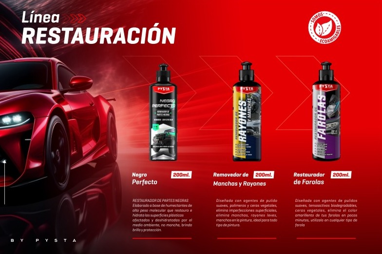 Kit para carro Faro + Rayon + Negro ⚡