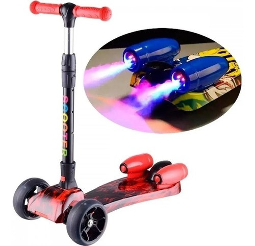 Miniatura 2 de Scooter Monopatin Patineta Con Humo Blue