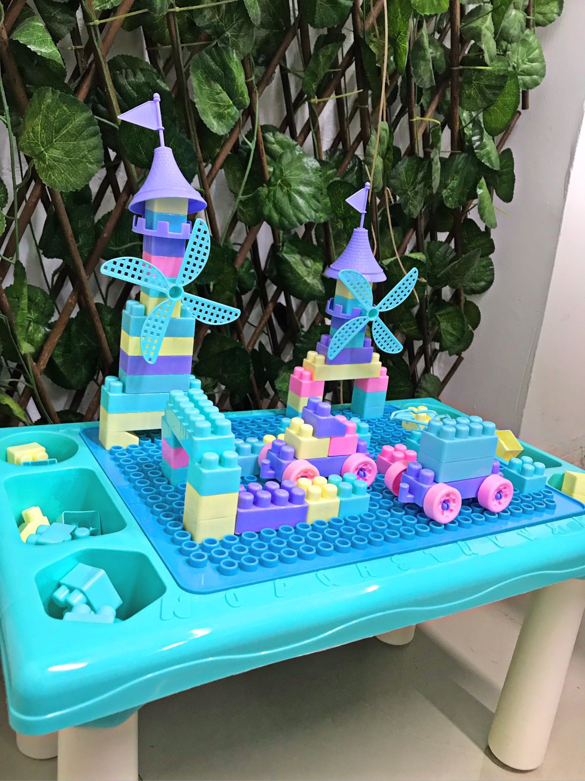 Miniatura 3 de Mesa de bloques lego de juguete multifun