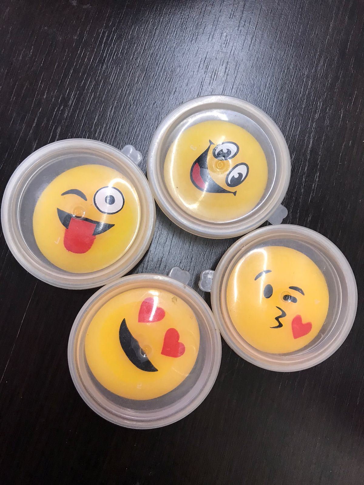 Miniatura 2 de Pelotas Emoji De Goma X4