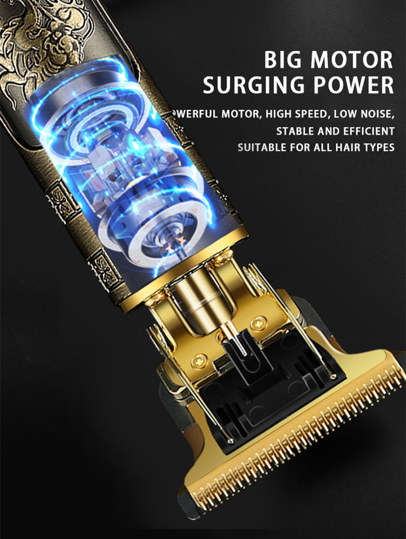 Miniatura 4 de Máquina Recortadora Dragon YT10 Dorada