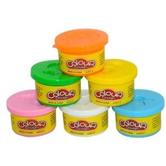 Miniatura 2 de Plastilina Tubo Colour Dough 4 Colores