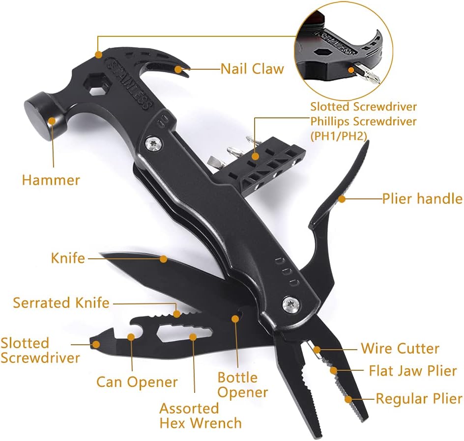 Miniatura 6 de Martillo Multiherramienta 13 en 1