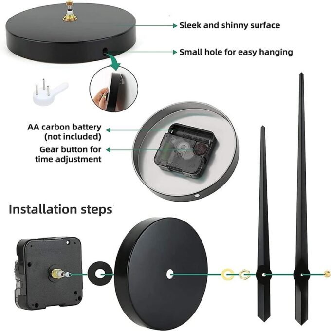 Miniatura 3 de Reloj pared, numero grandes