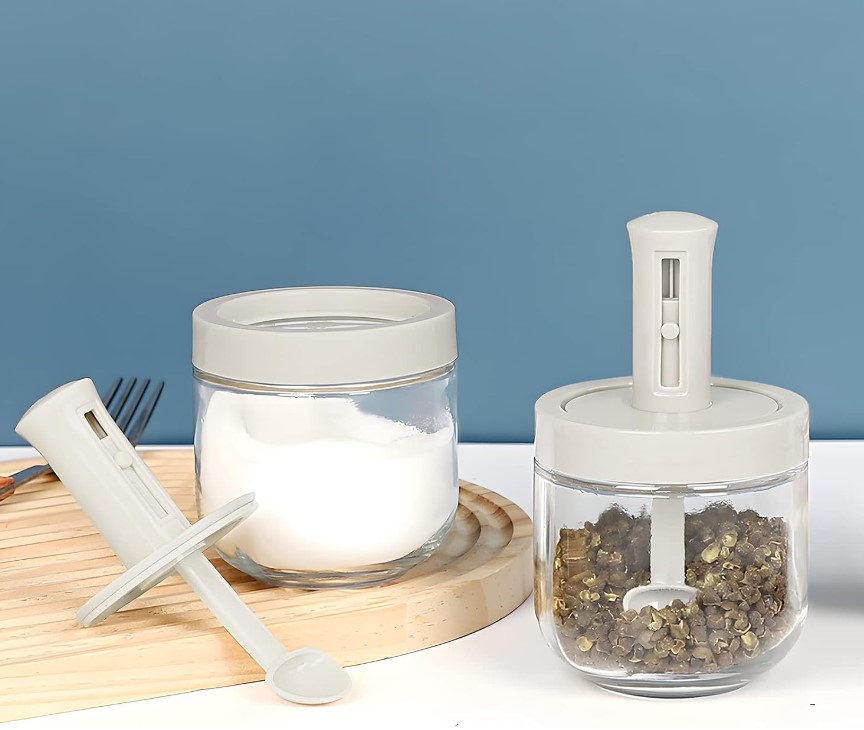 Miniatura 4 de Tarro de condimentos retráctil con cucha