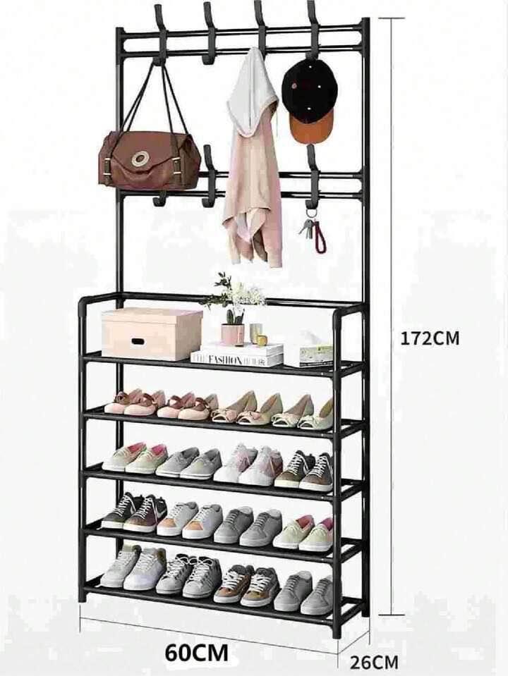 Miniatura 5 de Organizador Perchero Zapatero 5 Niveles.