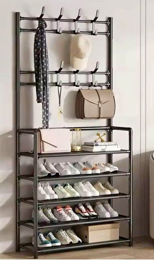 Miniatura 7 de Organizador Perchero Zapatero 5 Niveles.