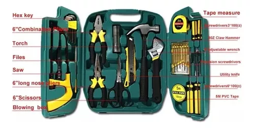 Miniatura 3 de Caja de Herramientas X27 Piezas