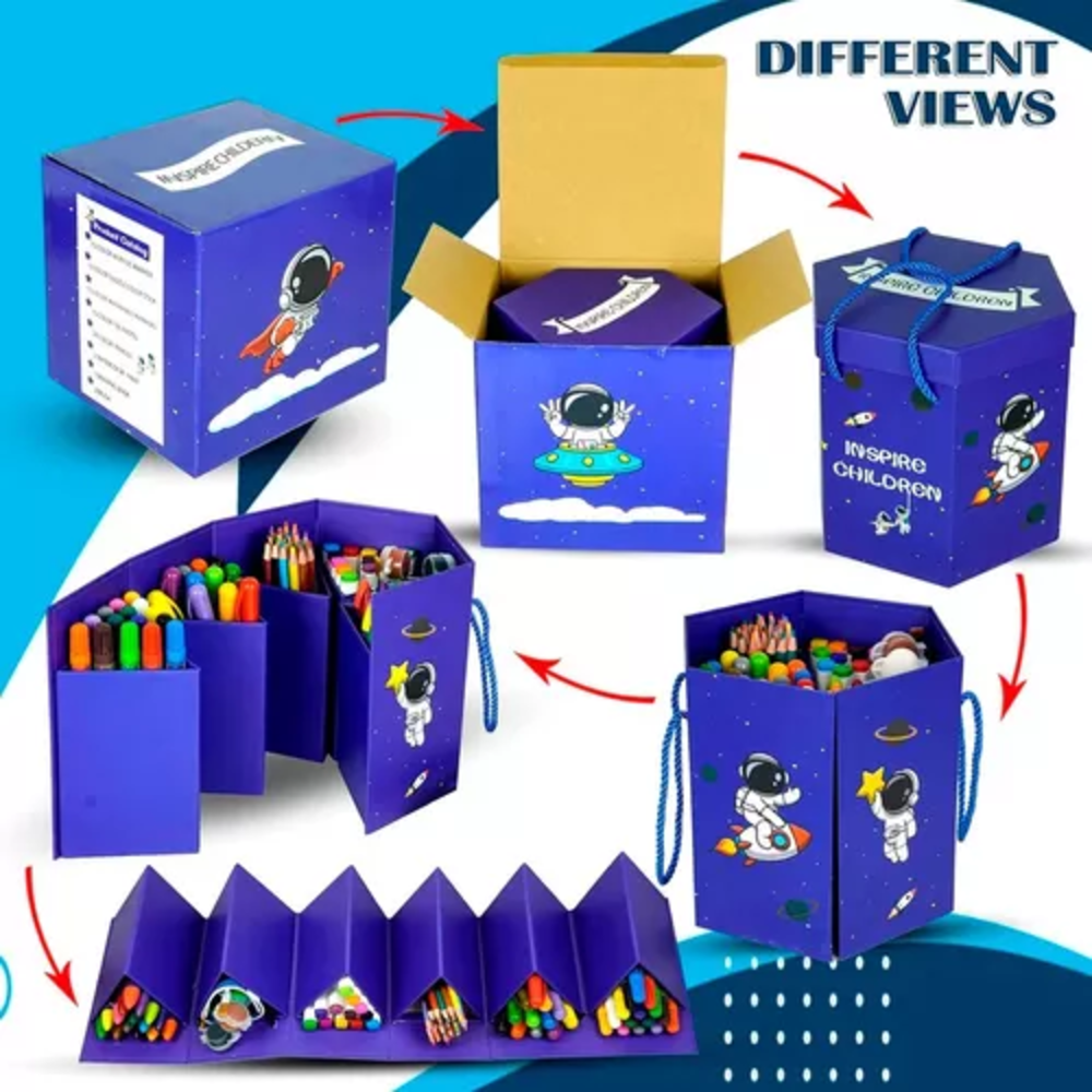 Miniatura 3 de Kit Arte Niños Marcador Pinturas