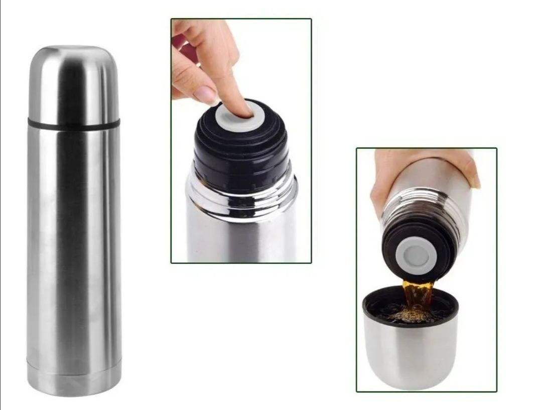 Miniatura 5 de Termo Bala Inoxidable 0.35 litros