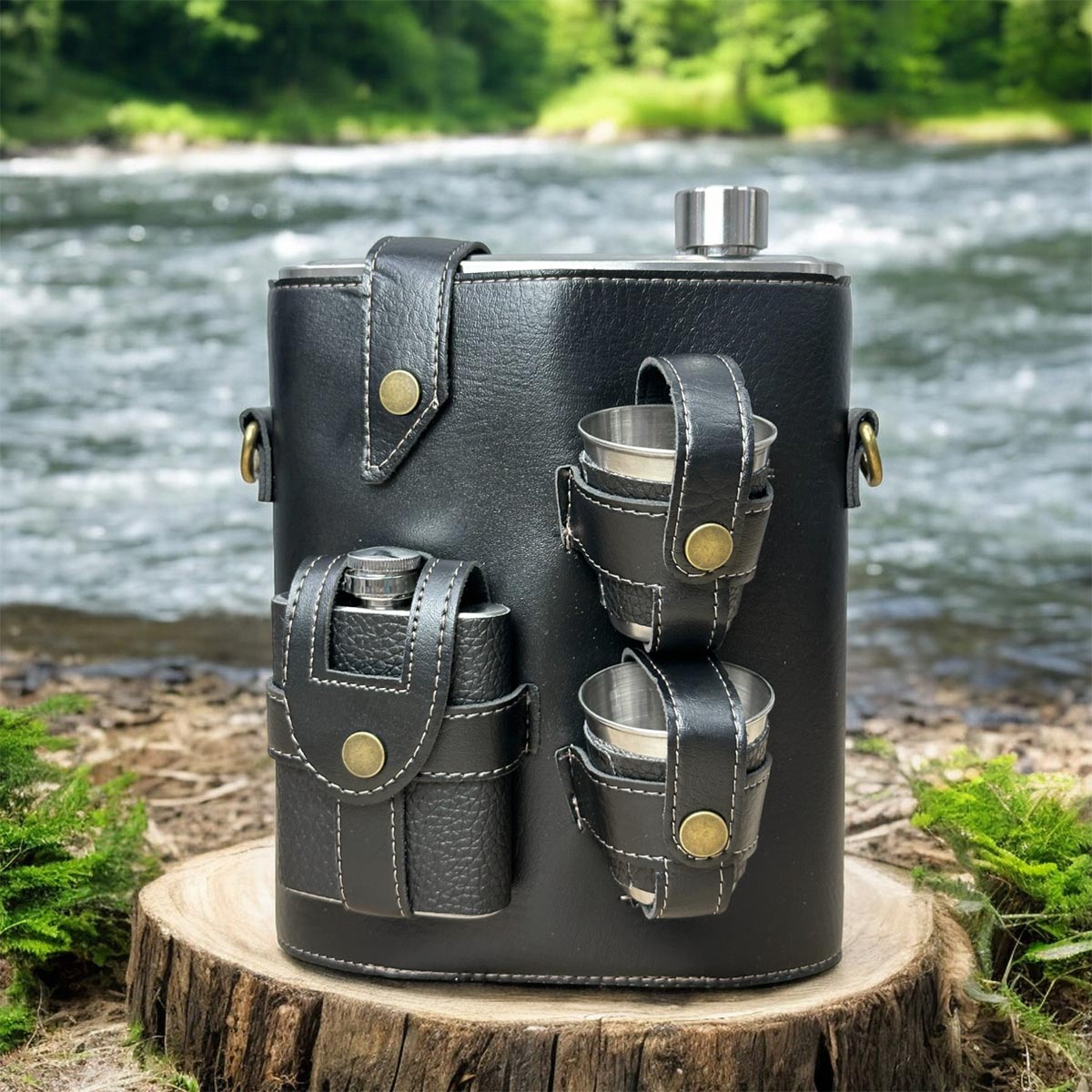 Miniatura 4 de Whiskeras Cantimploras Estuche MR-20