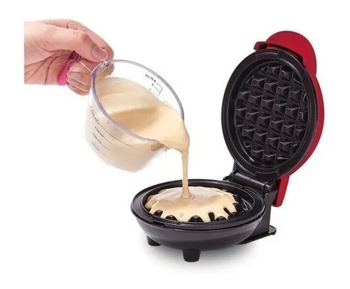 Miniatura 5 de Mini Waflera Electrica Desayuno Infantil