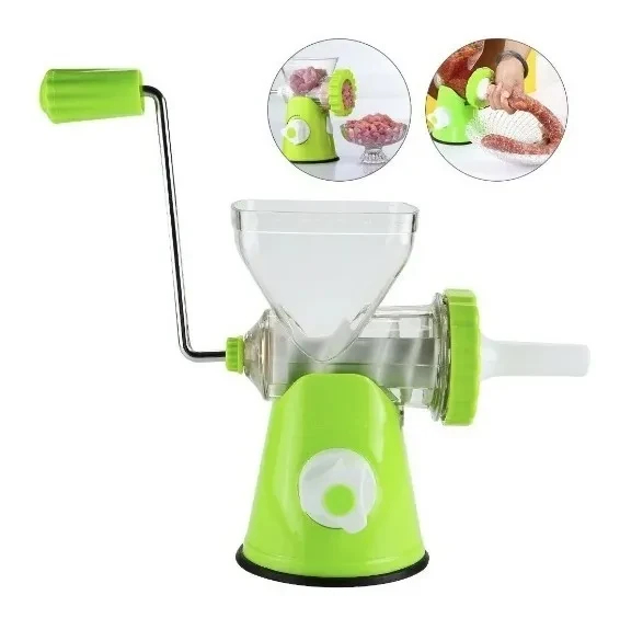 Miniatura 4 de Molino De Carne Manual Casero Multiusos