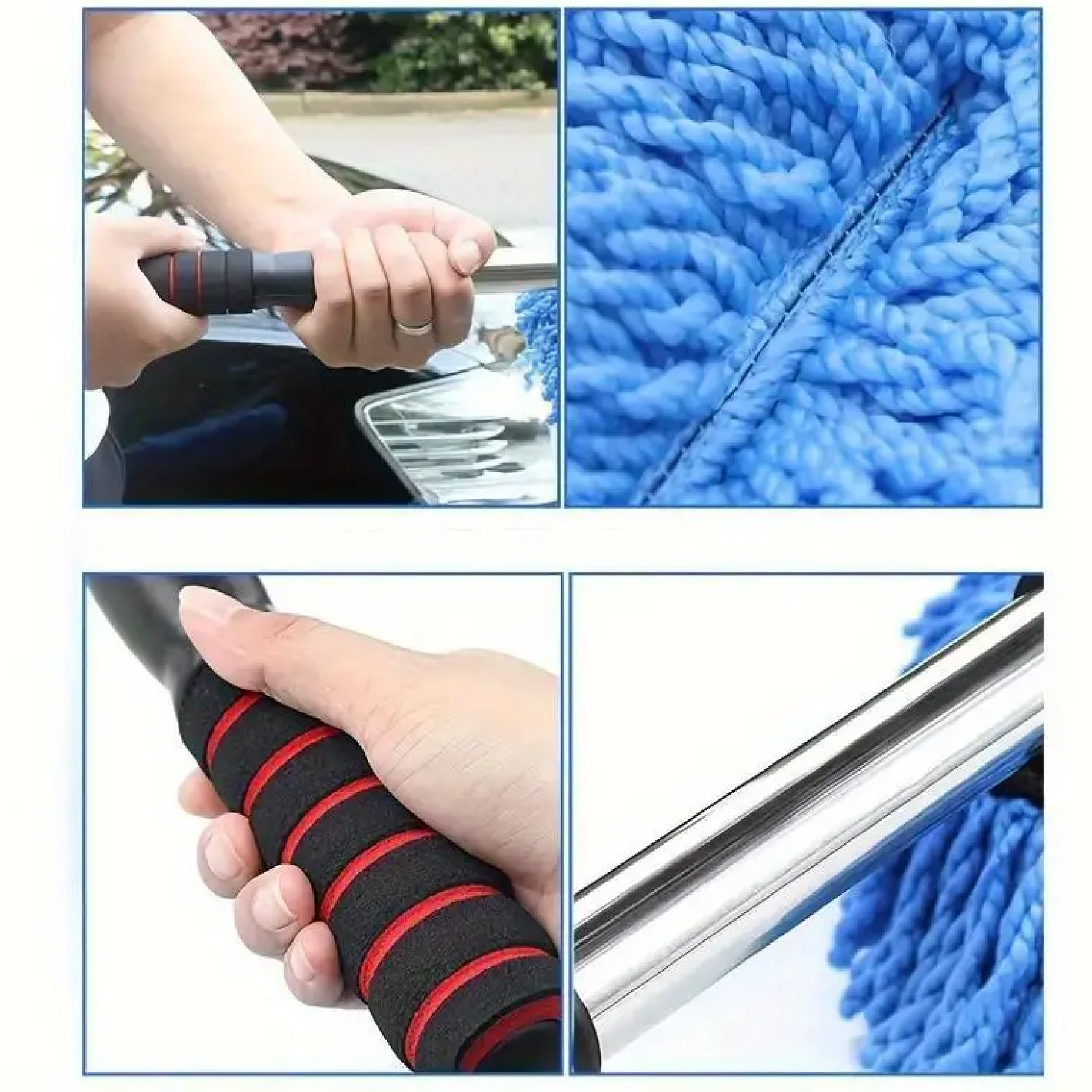 Miniatura 5 de Cepillo Microfibra Expandible Para Carro