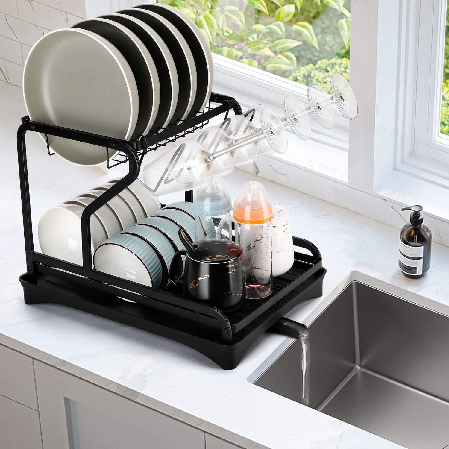 Miniatura 2 de Organizador Y Escurridor Platos Loza