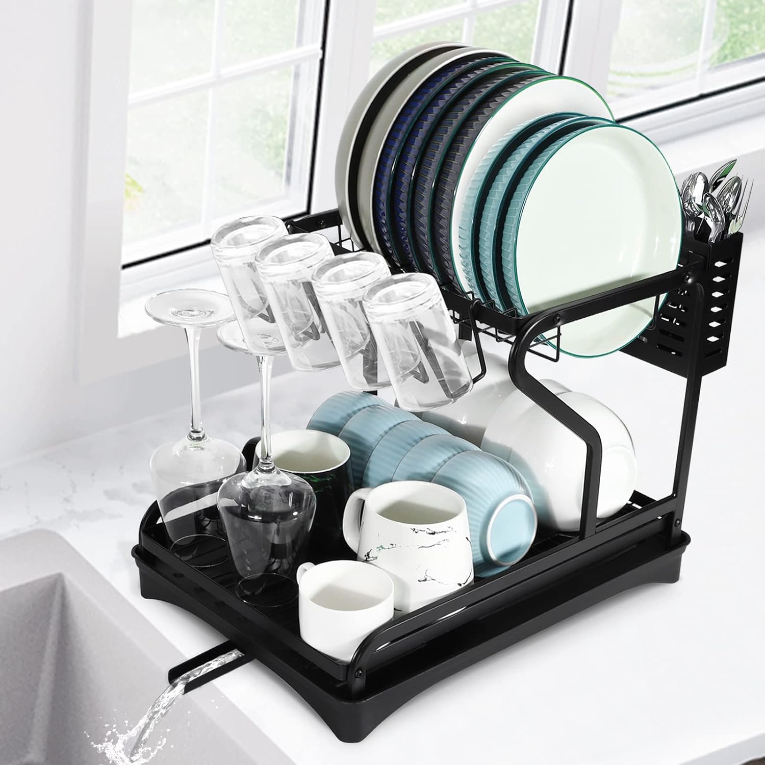 Miniatura 4 de Organizador Y Escurridor Platos Loza