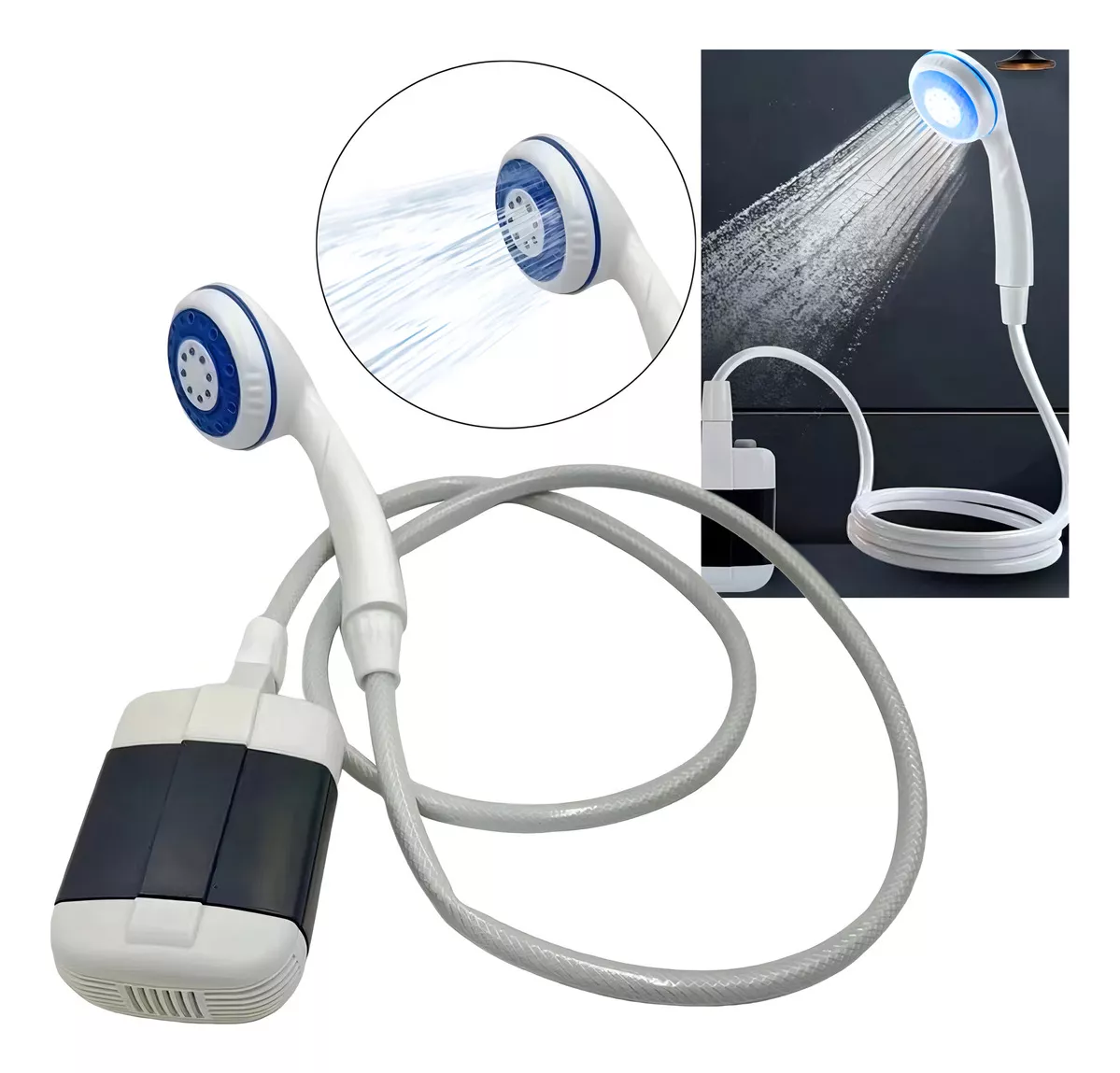 Miniatura 3 de Ducha Regadera Portátil Recargable